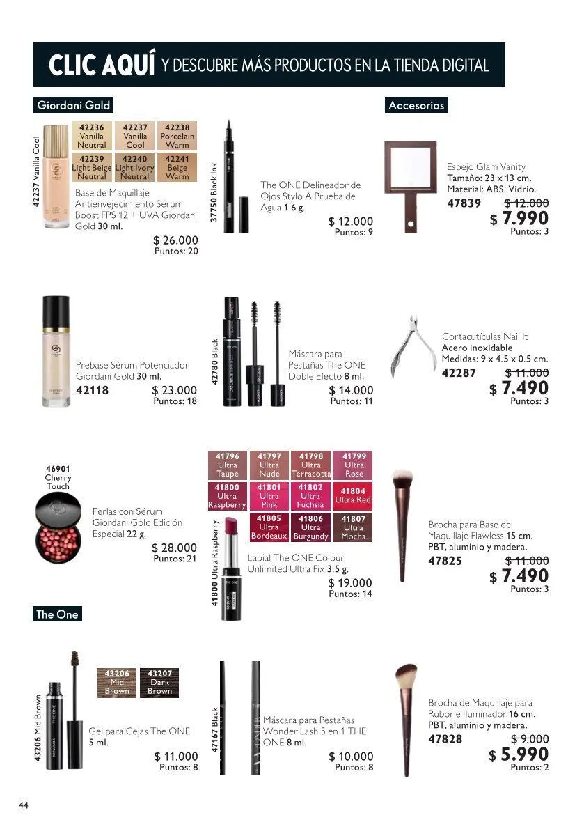Catálogo de Oriflame Ofertas 20 de junio al 10 de julio 2026 - Página 44