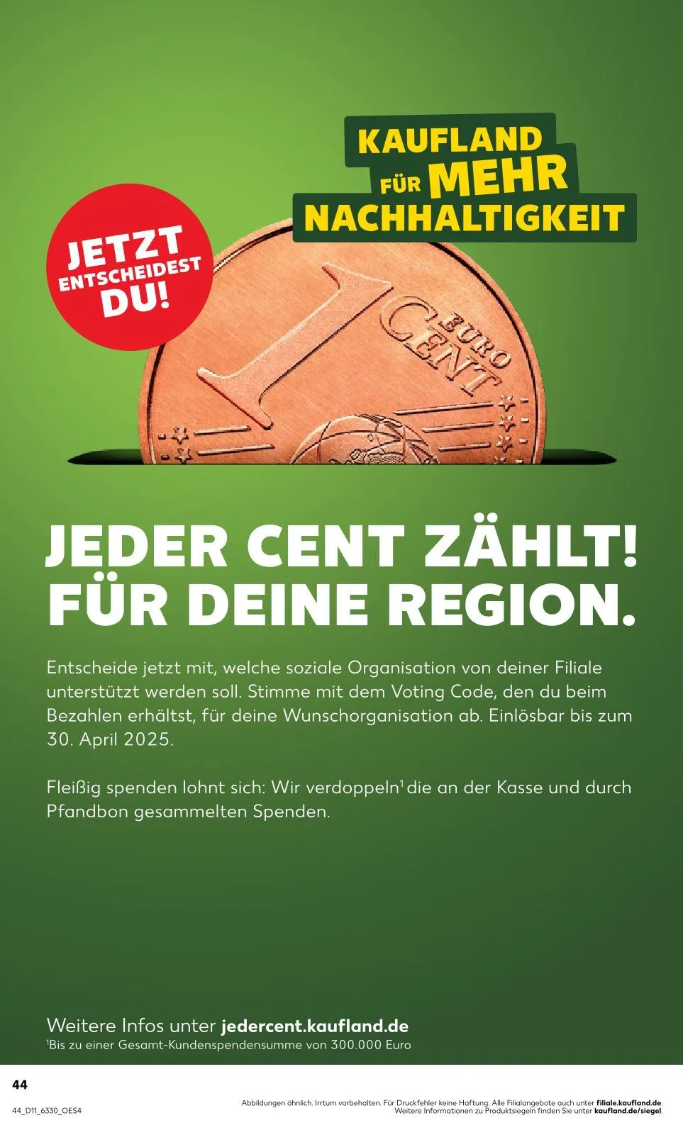 Kaufland Prospekt von 13. März bis 19. März 2025 - Prospekt seite 44