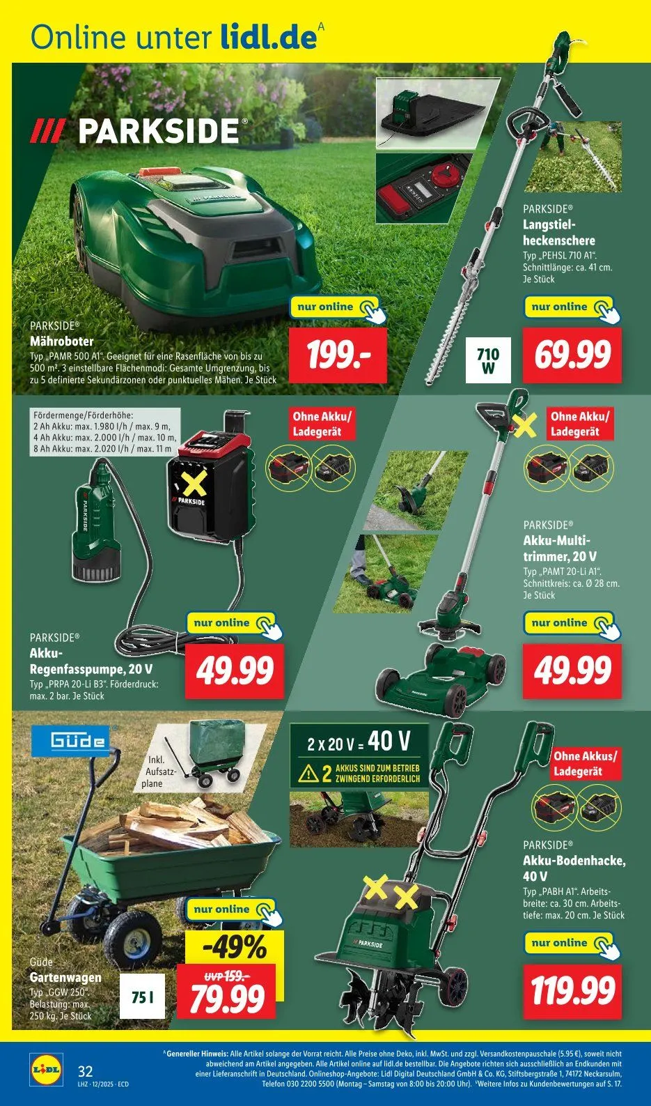 Lidl Prospekt von 17. März bis 22. März 2025 - Prospekt seite 44