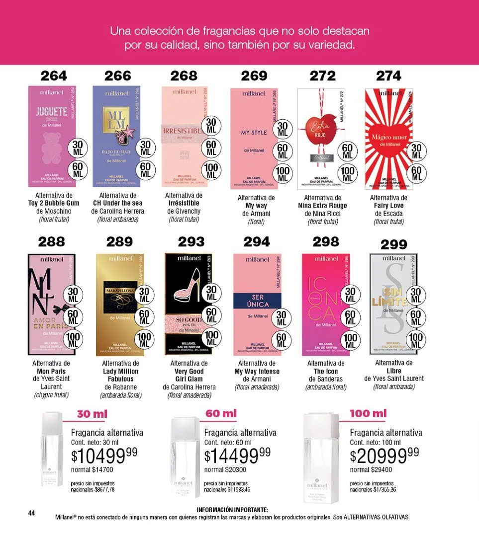 Ofertas de Ofertas Millanel  30 de marzo al 26 de abril 2026 - Página 44 del catálogo