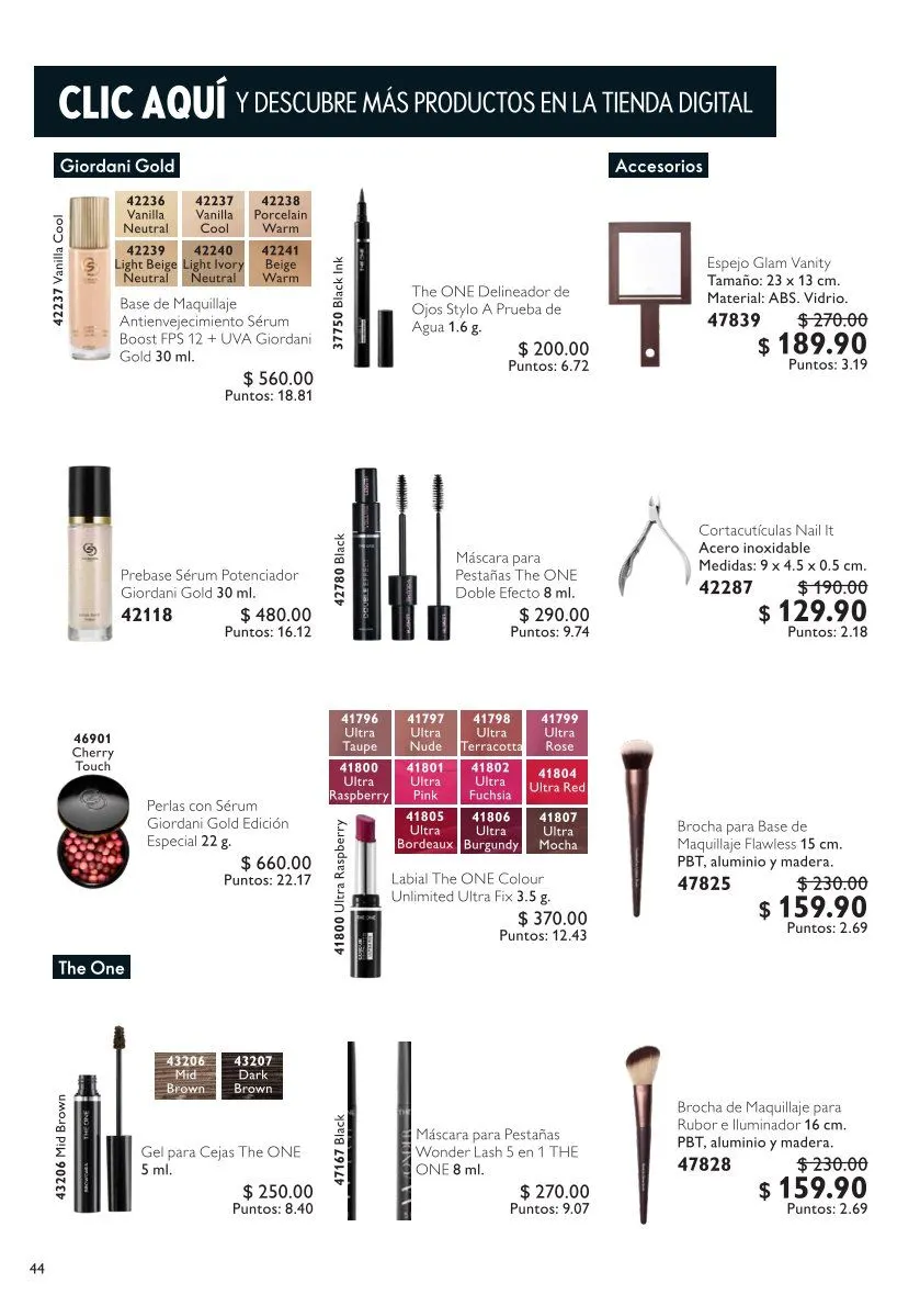 Catálogo de  Oriflame Ofertas 20 de junio al 10 de julio 2026 - Pagina 44