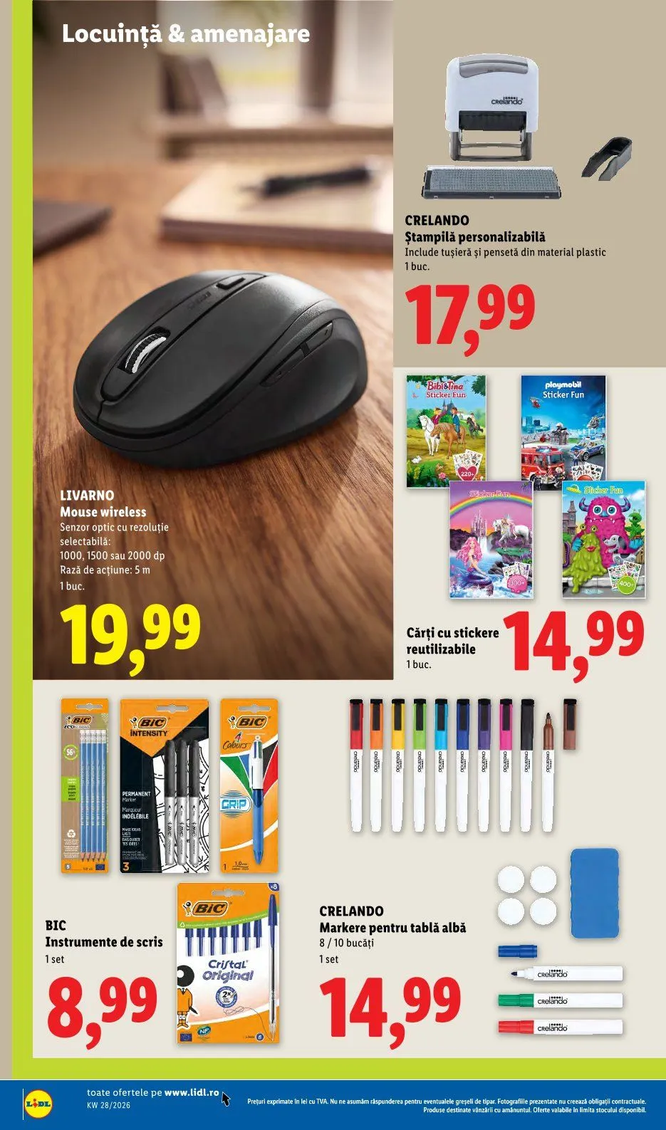Catalog Oferte de neratat Lidl de la 6 iulie până la 12 iulie 2026 - Revista Pagina 44