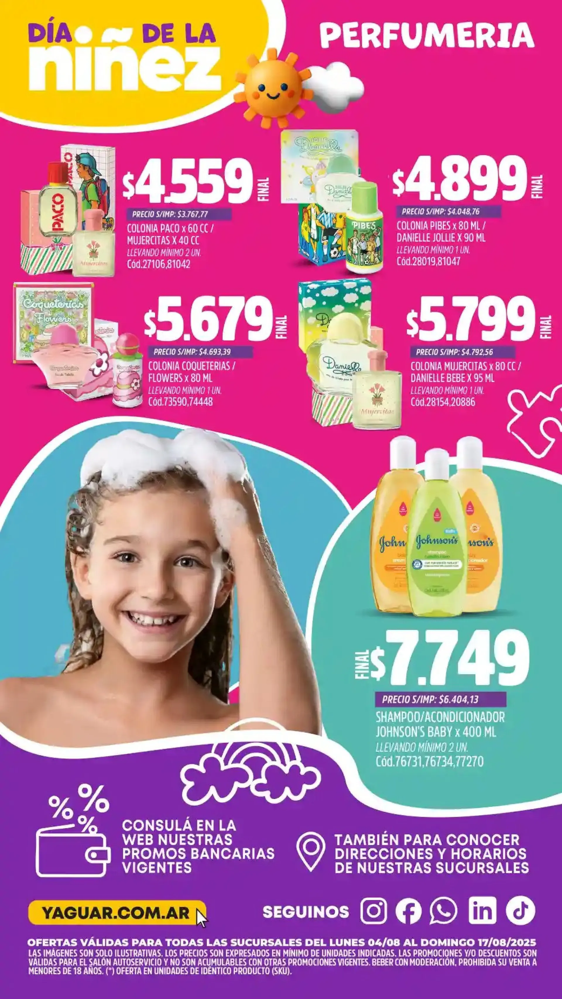 Ofertas de Ofertas Yaguar 4 de agosto al 10 de agosto 2025 - Página 43 del catálogo