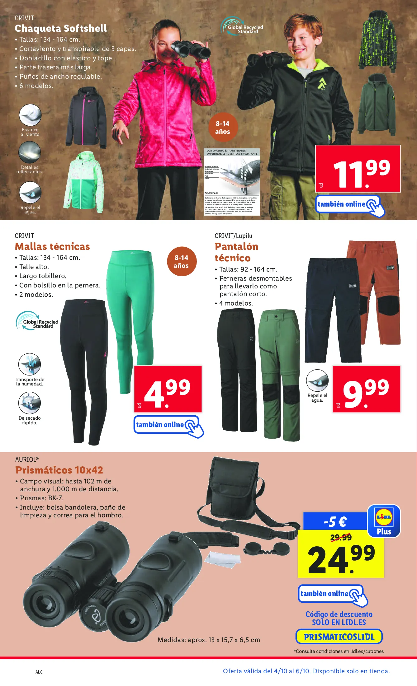 Catálogo de Lidl Ofertas desde el 30/06 al 06/10 30 de septiembre al 6 de octubre 2024 - Página 44