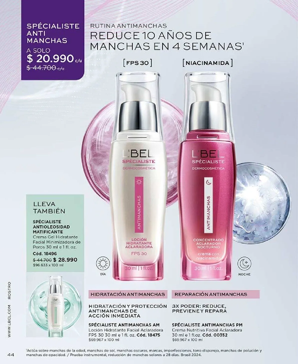 Catálogo de L'Bel Ofertas 17 de julio al 31 de julio 2026 - Página 44
