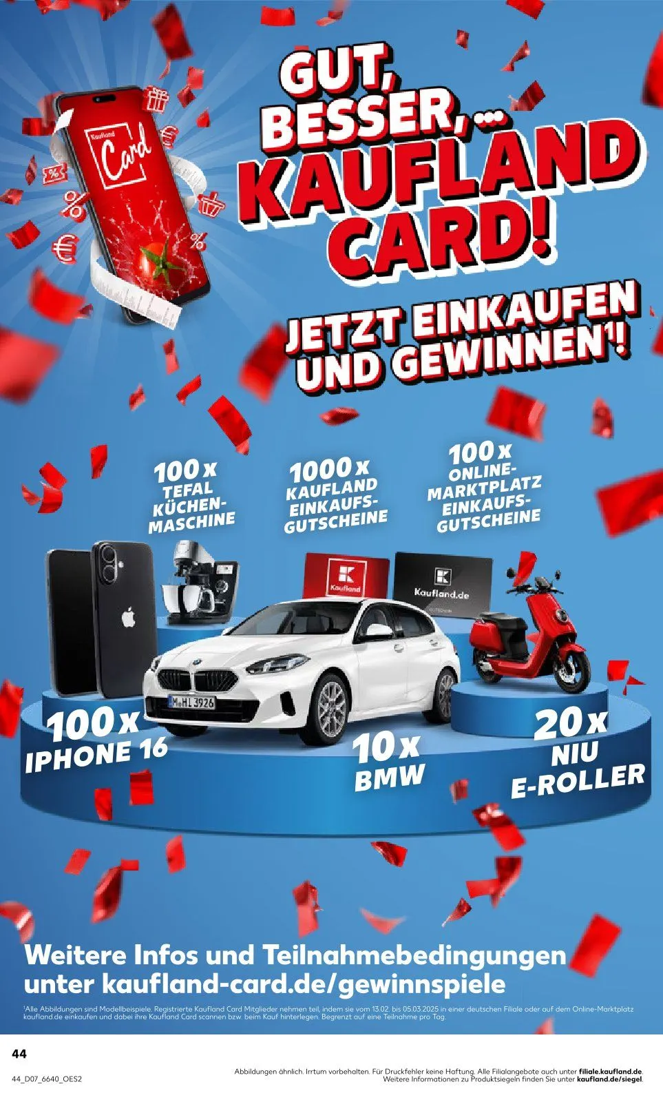 Kaufland Prospekt von 13. Februar bis 19. Februar 2025 - Prospekt seite 44