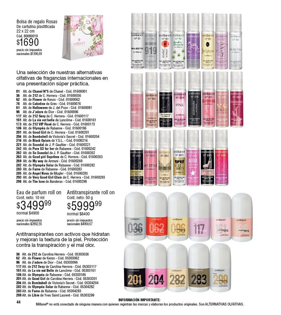 Ofertas de  Ofertas Millanel  27 de abril al 24 de mayo 2026 - Página 44 del catálogo