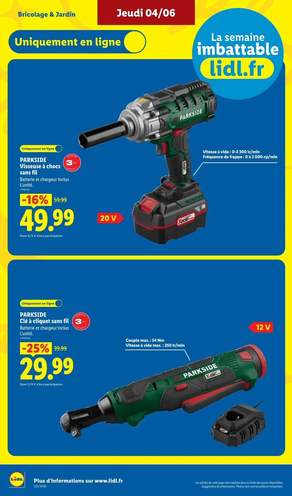 Catalogues Lidl  du 4 juin au 10 juin 2026 - Catalogue page 44