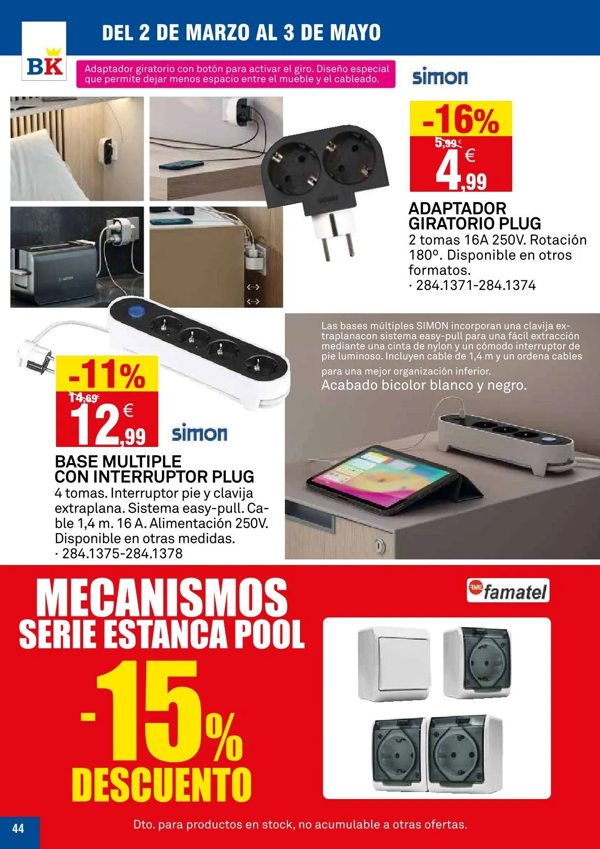 Catálogo de Bricoking Ofertas 2 de marzo al 3 de marzo 2026 - Página 44