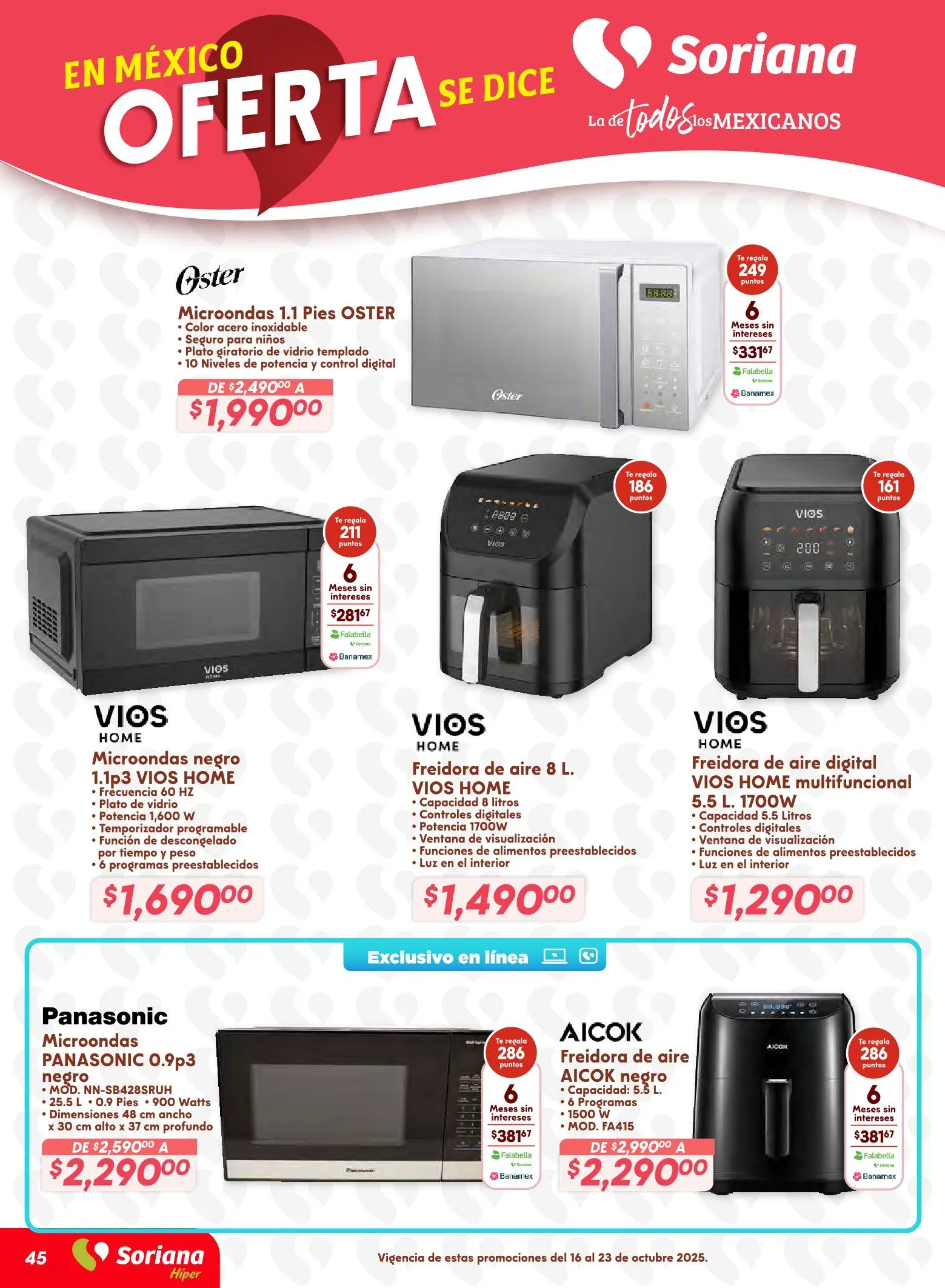 Catálogo de Soriana Ofertas 16 de octubre al 29 de octubre 2025 - Pagina 44