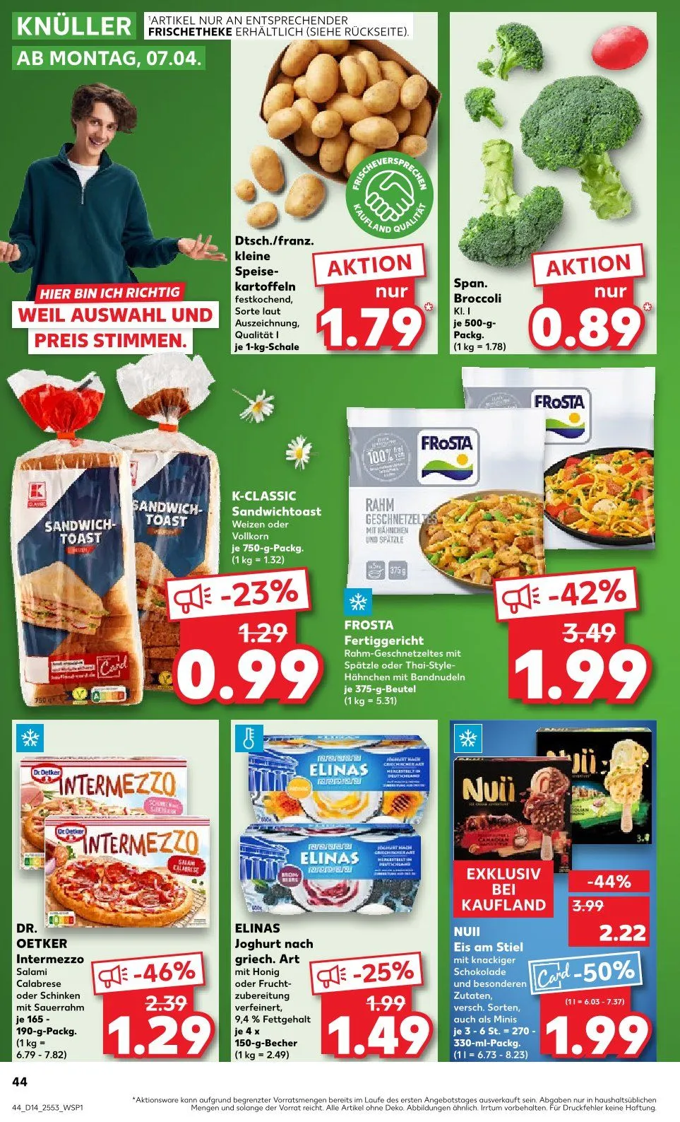 Kaufland Prospekt von 3. April bis 9. April 2025 - Prospekt seite 44