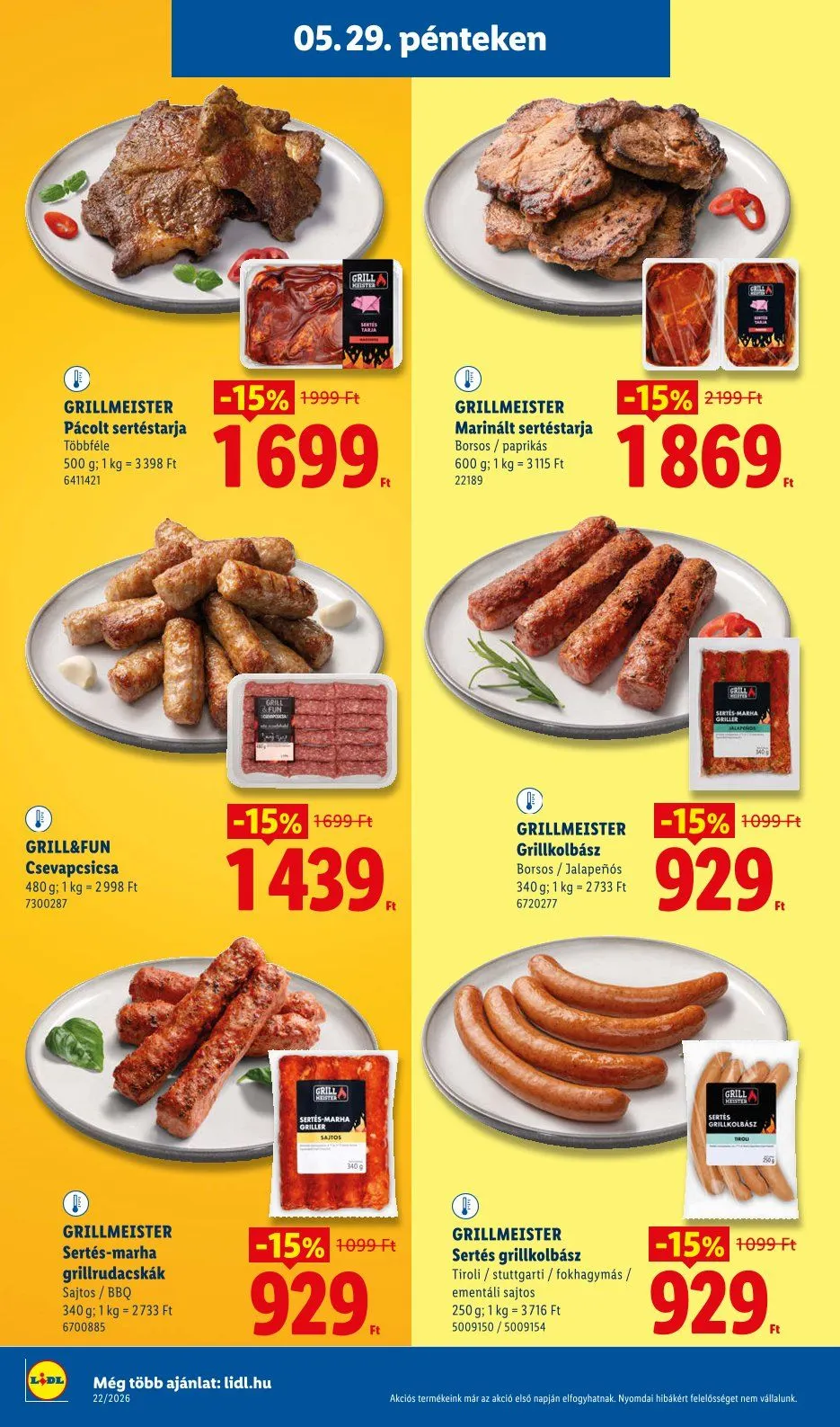 Katalógus Lidl legfrissebb május 28.-tól június 3.-ig 2026. - Oldal 44