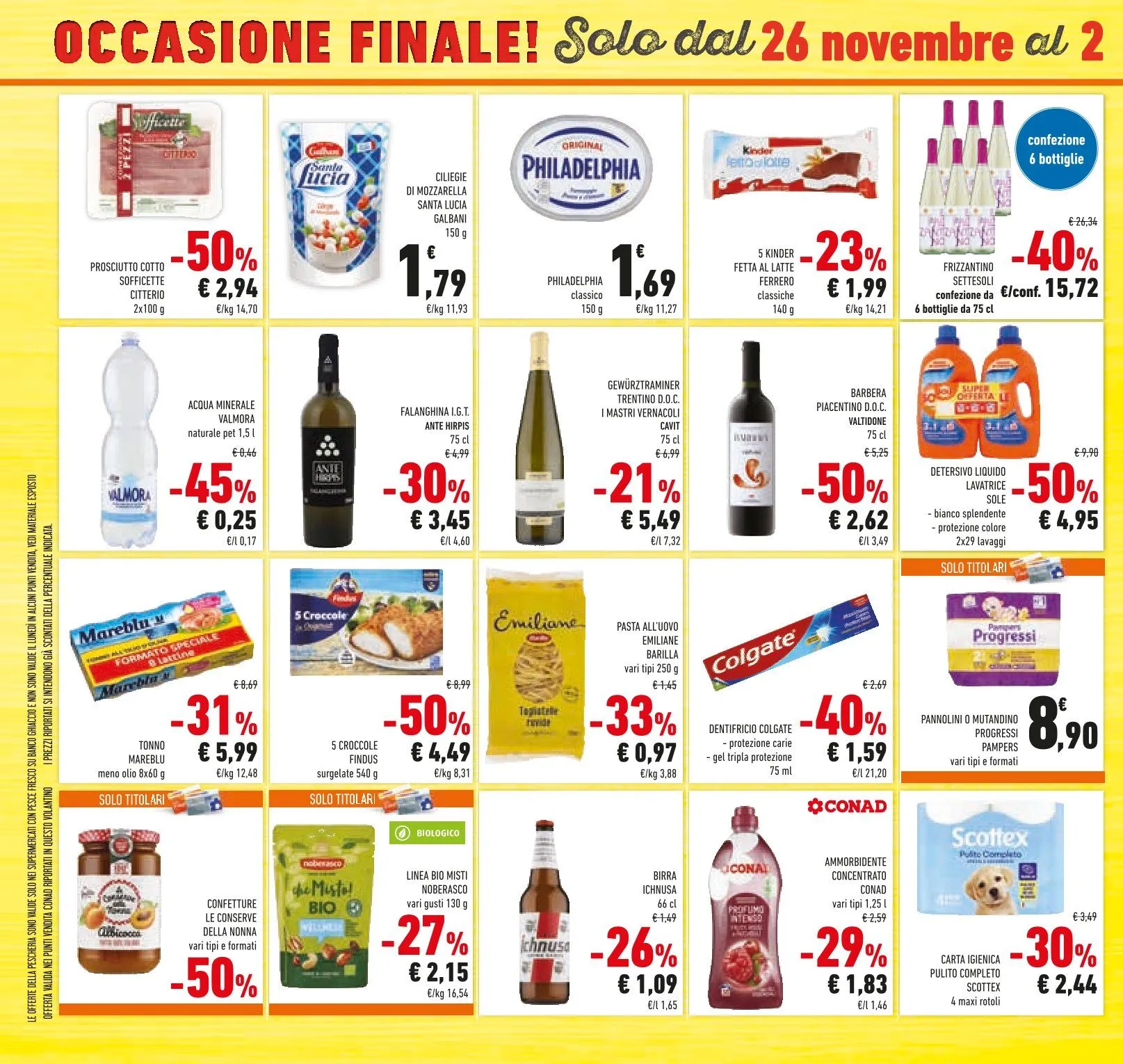 Conad Volantino da 3 dicembre a 14 dicembre di 2025 - Pagina del volantino 44