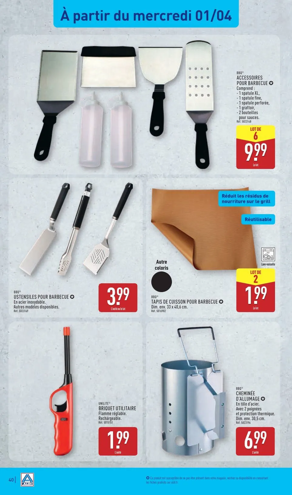 Catalogues ALDI du 31 mars au 6 avril 2026 - Catalogue page 44