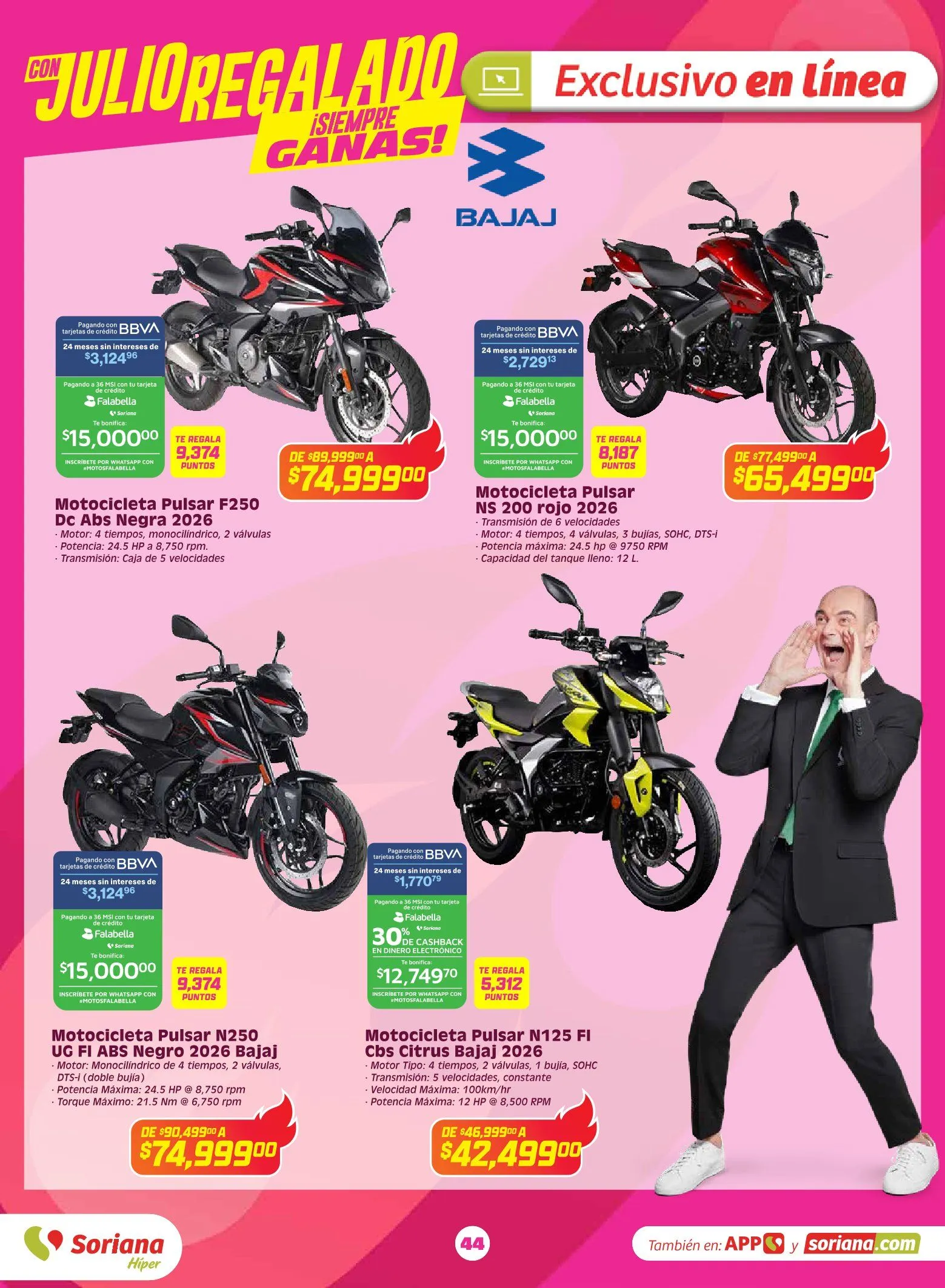 Catálogo de Soriana Ofertas 3 de junio al 4 de junio 2026 - Pagina 44