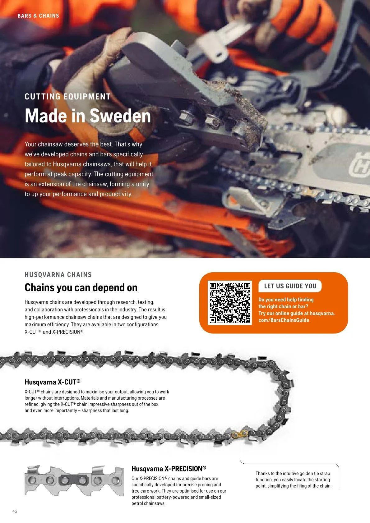 Husqvarna catalogues von 13. Februar bis 28. Februar 2026 - Flugblätt seite 44