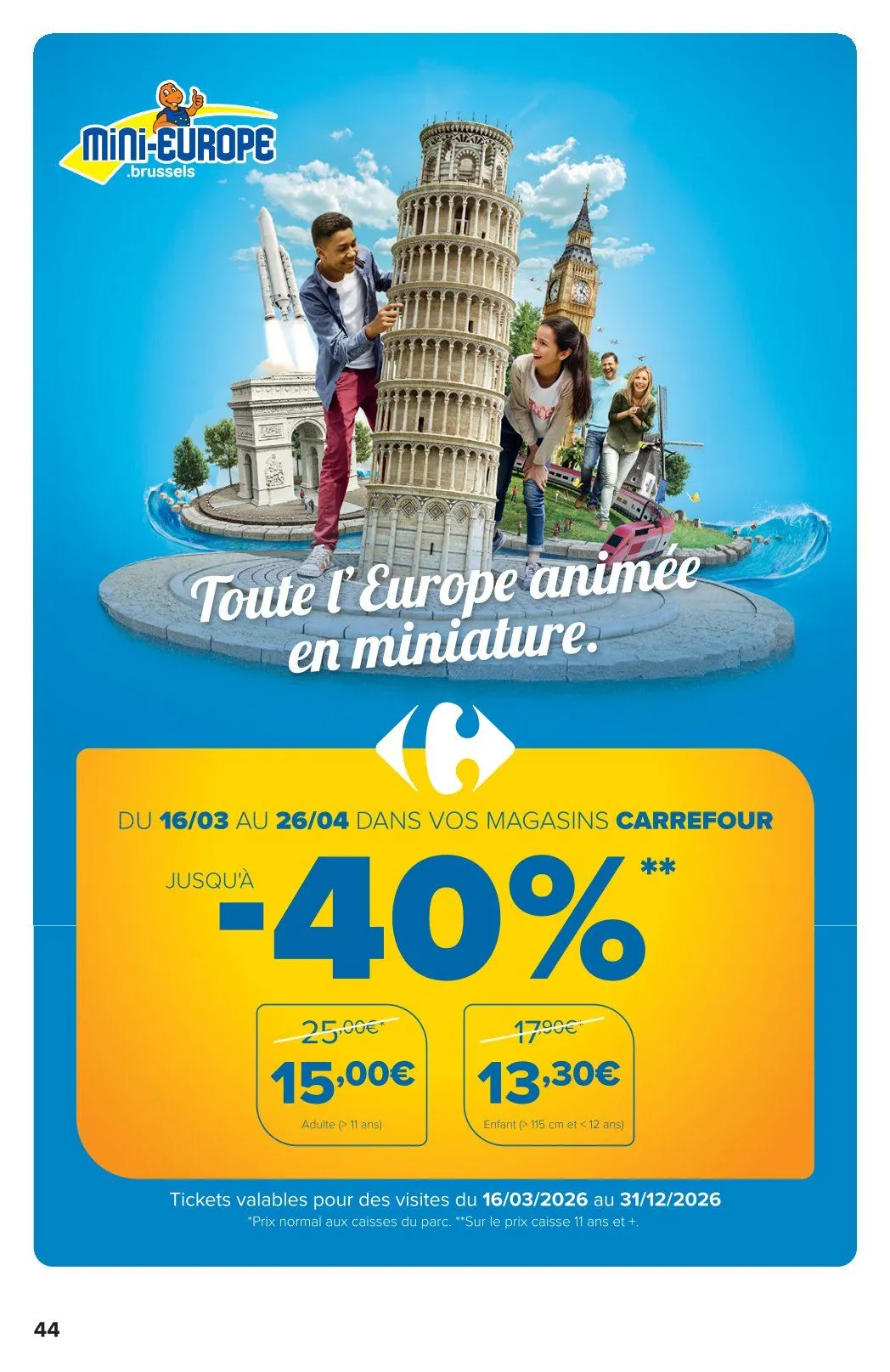 Carrefour folders van 25 maart tot 7 april 2026 - folder pagina 44