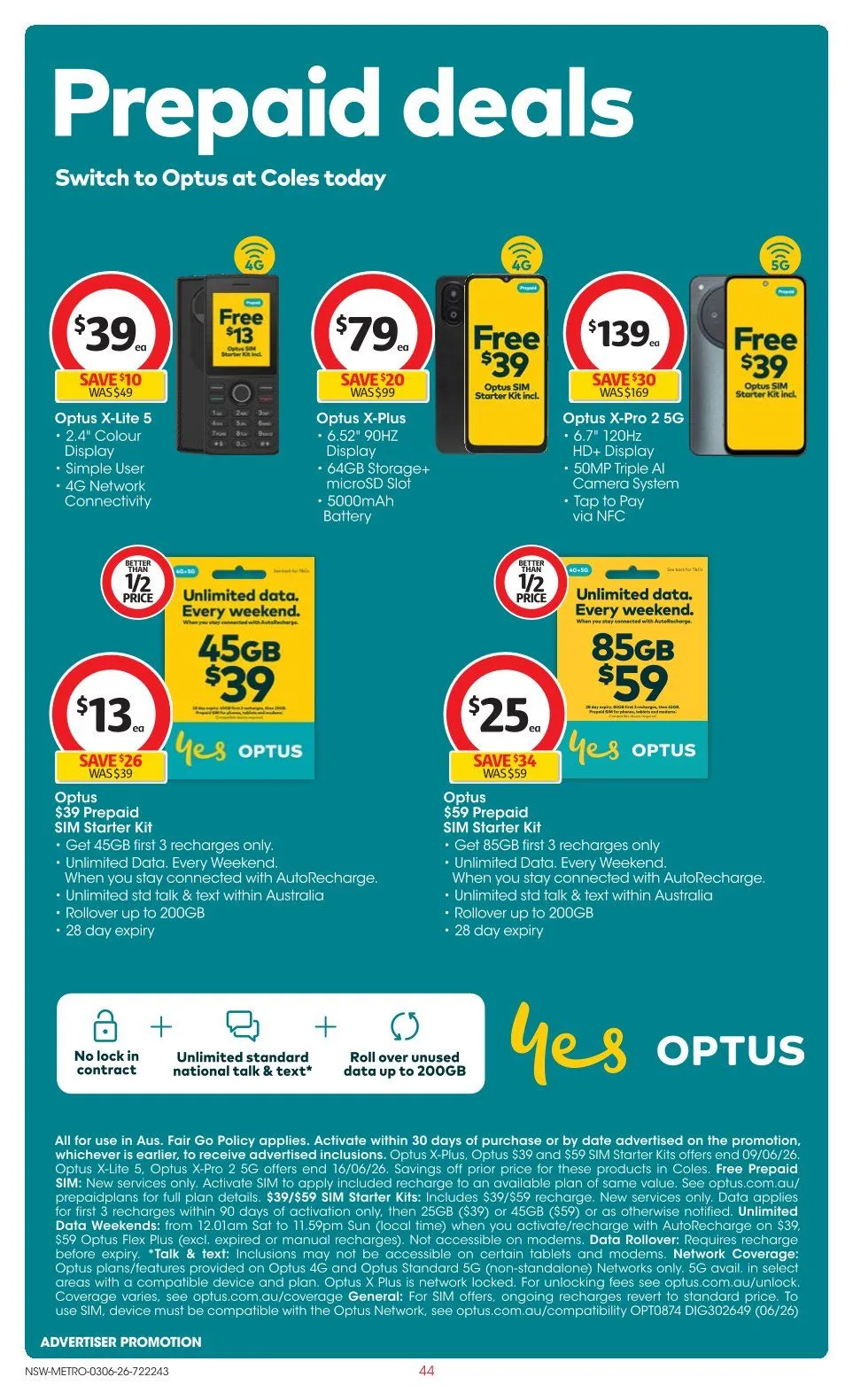 Coles - Catalogue valid from 3 June to 9 June 2026 - page 44