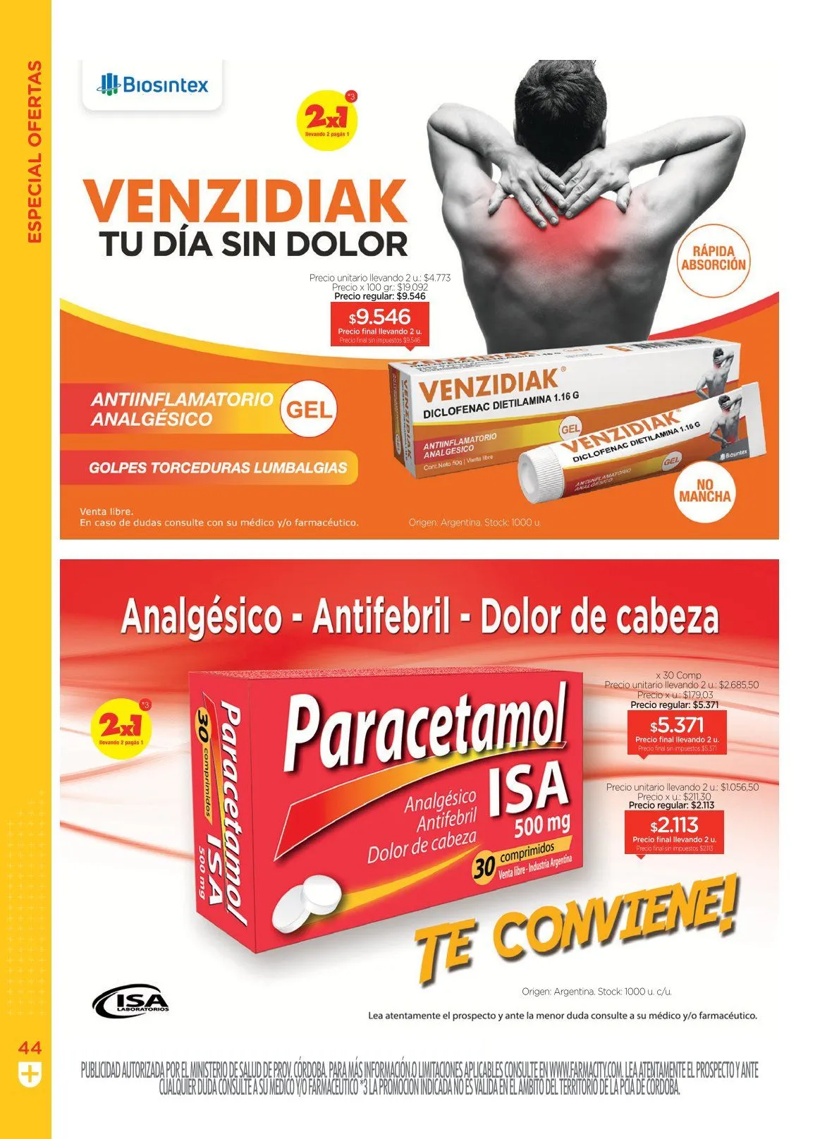 Ofertas de Farmacity Ofertas 2 de junio al 22 de junio 2026 - Página 44 del catálogo