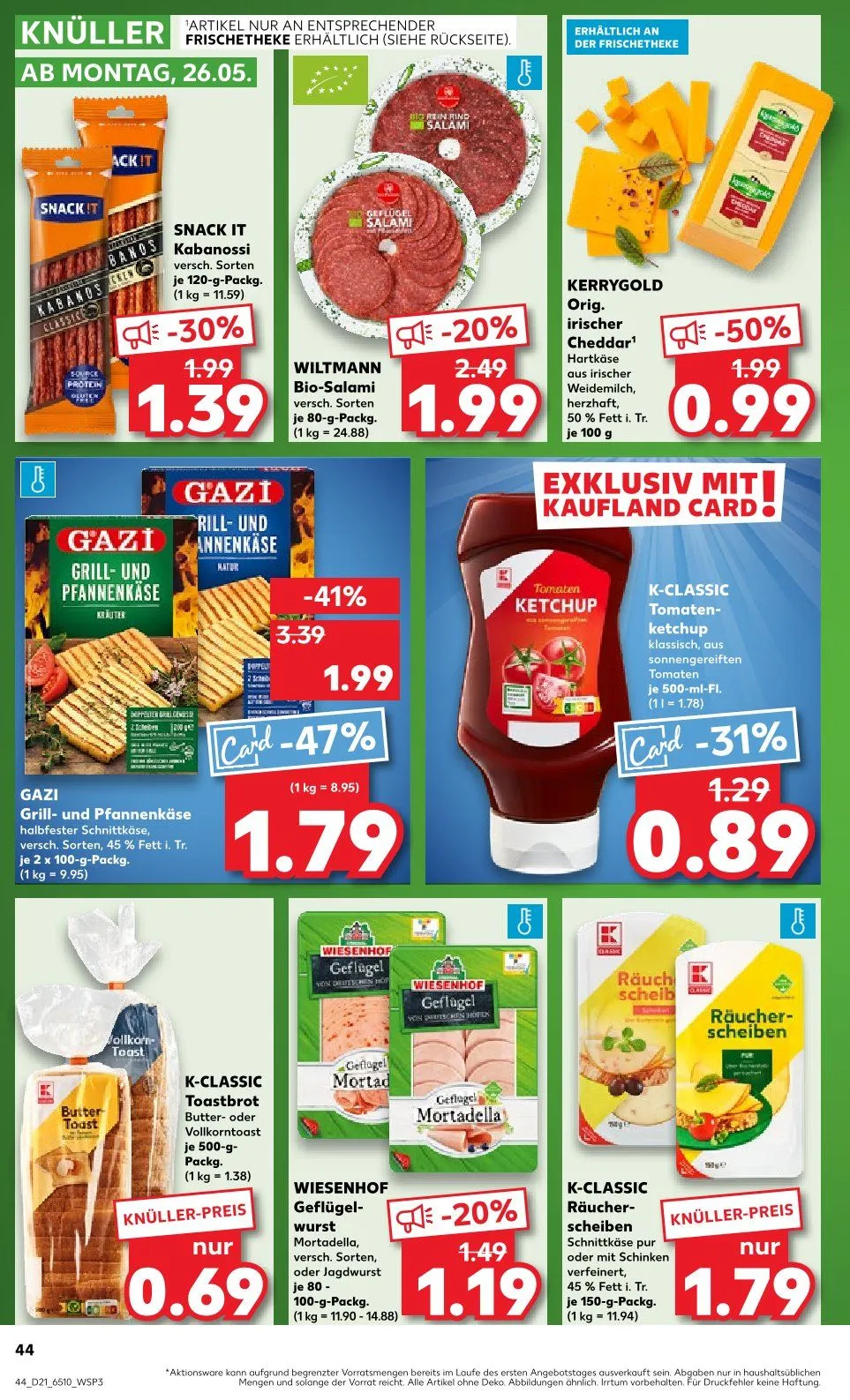 Kaufland Prospekt von 22. Mai bis 28. Mai 2025 - Prospekt seite 44
