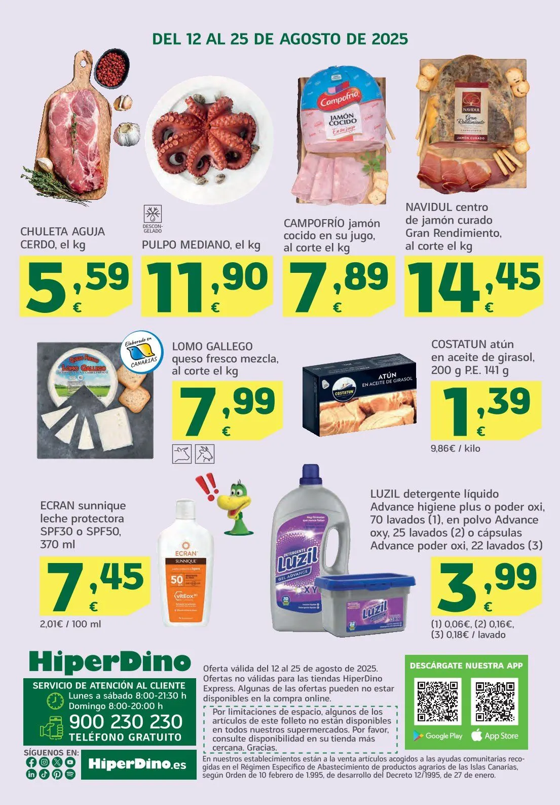 Catálogo de HiperDino Ofertas 12 de agosto al 25 de agosto 2025 - Página 43