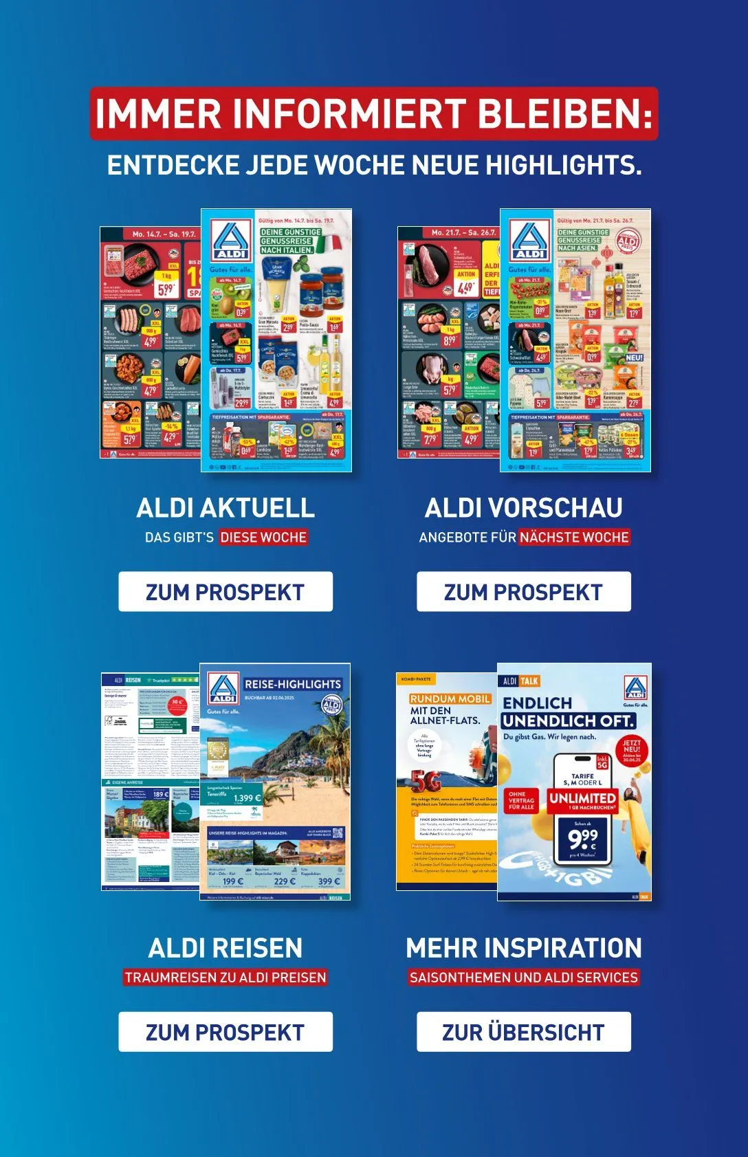 ALDI Nord Prospekte von 14. Juli bis 19. Juli 2025 - Prospekt seite 45