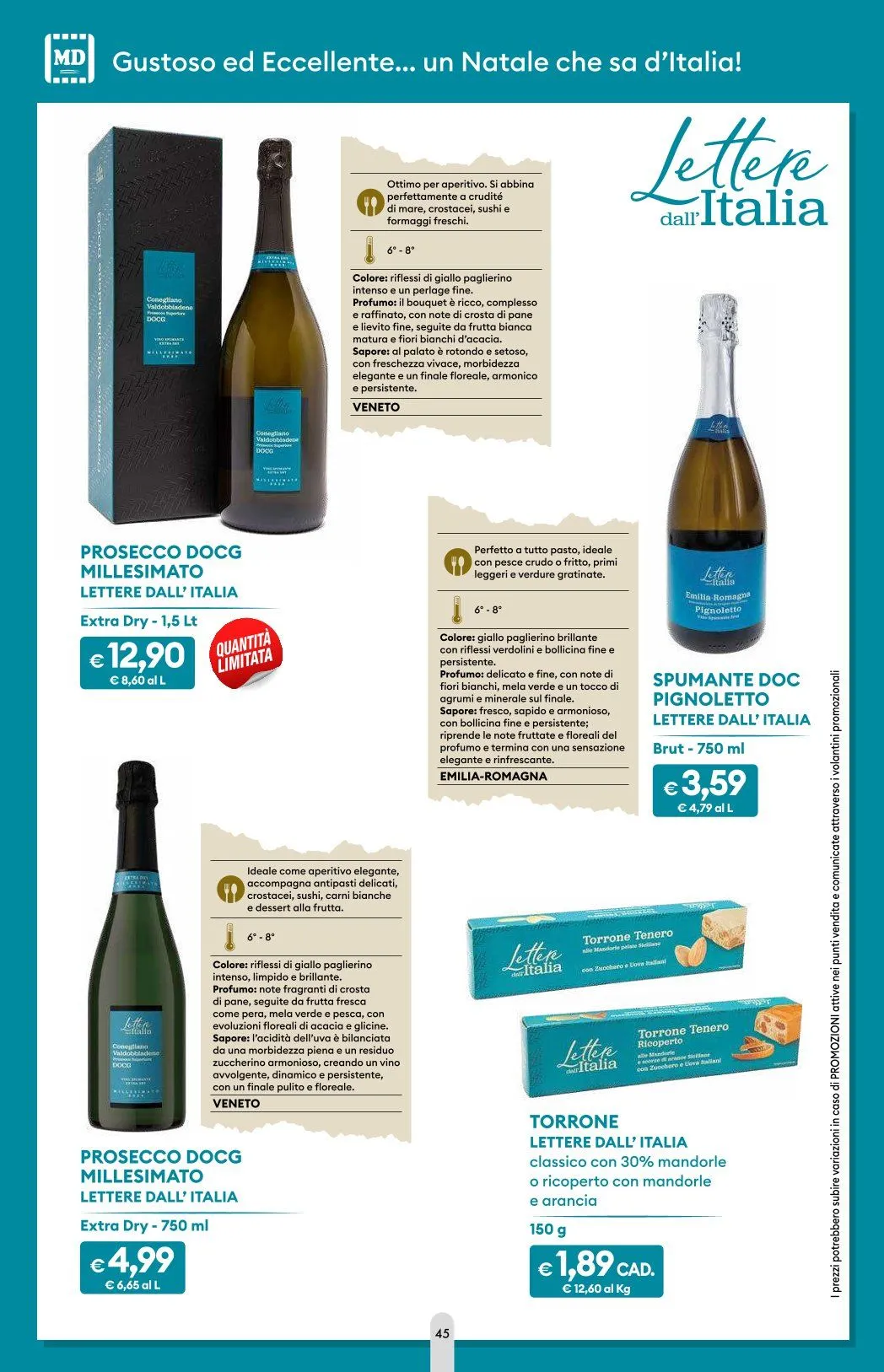 MD Discount Volantino  da 15 dicembre a 31 dicembre di 2025 - Pagina del volantino 45