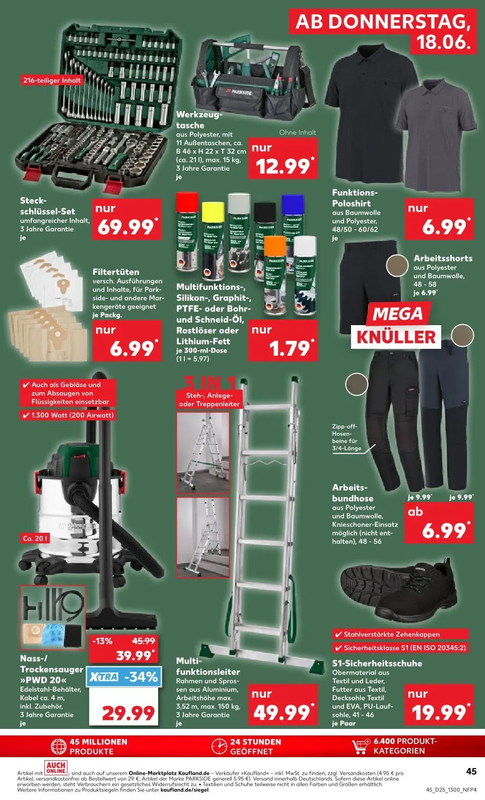Kaufland Prospekte von 18. Juni bis 24. Juni 2026 - Prospekt seite 45