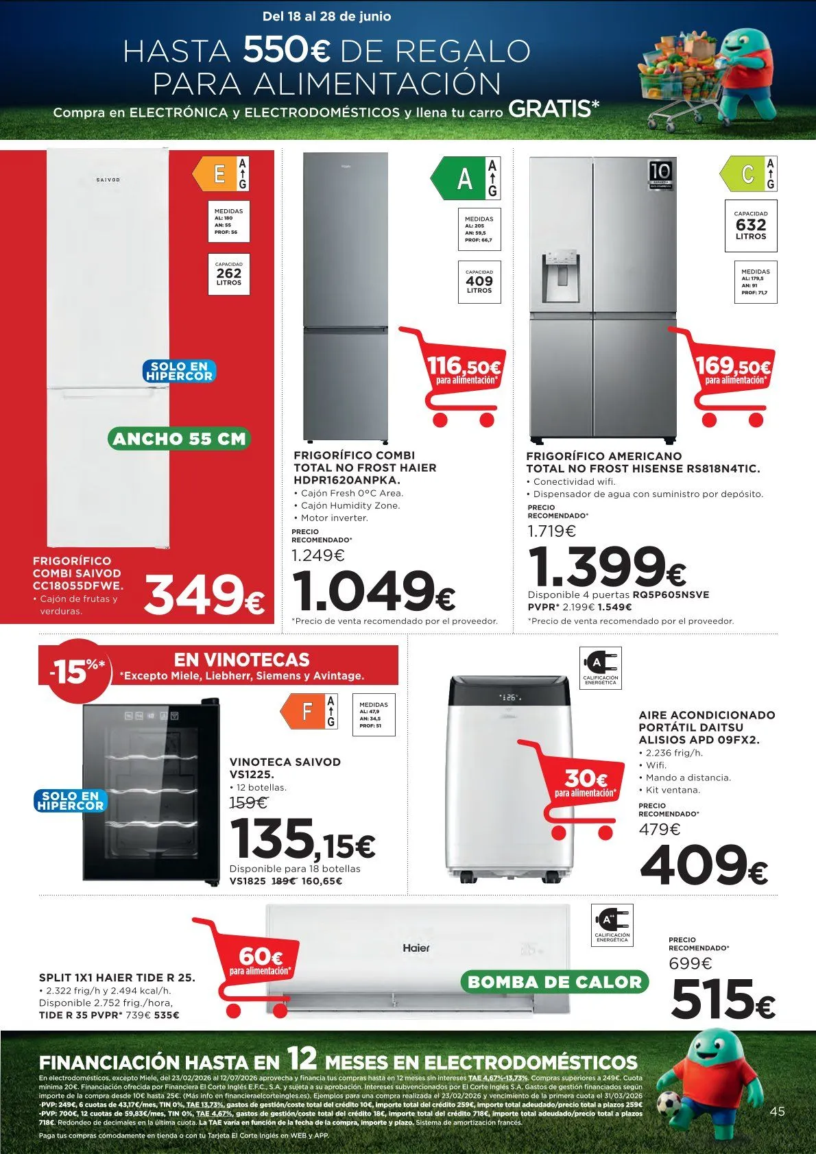 Catálogo de Hipercor Ofertas 18 de junio al 30 de junio 2026 - Página 45