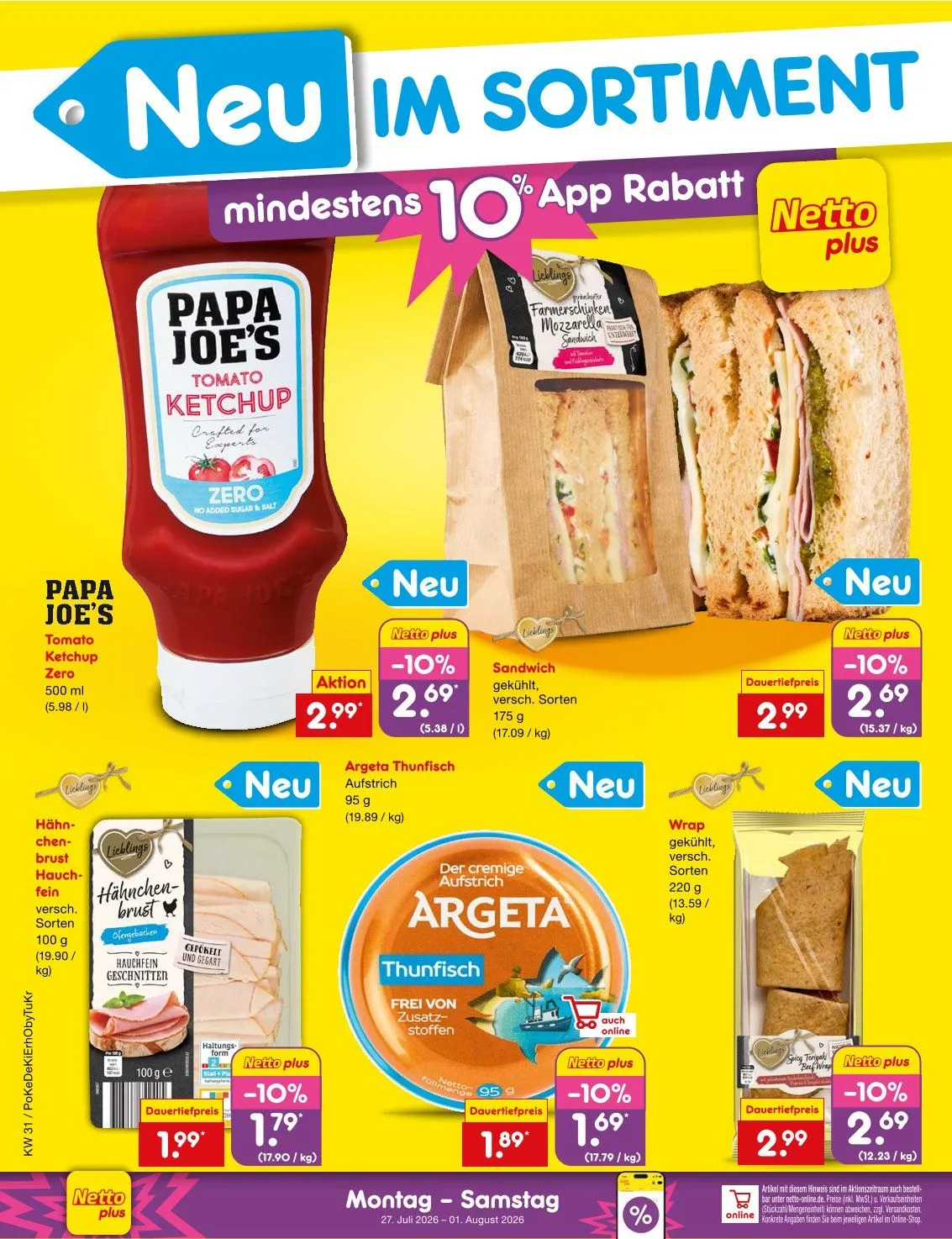Netto Marken-Discount folders van 27 juli tot 1 augustus 2026 - Folder pagina 45