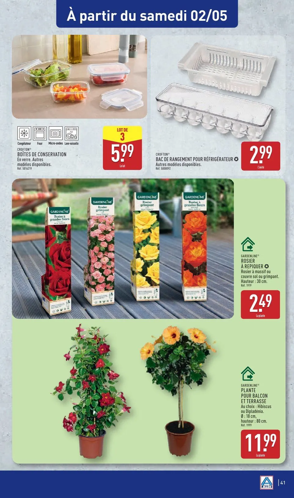  ALDI Catalogue du 29 avril au 4 mai 2026 - Catalogue page 45