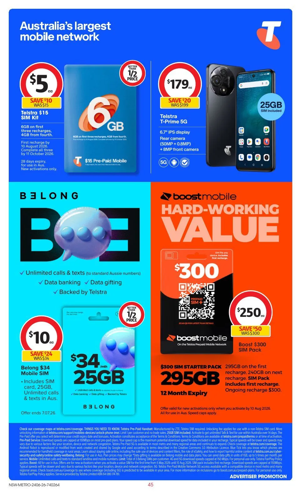 Coles catalogues - Catalogue valid from 24 June to 30 June 2026 - page 45