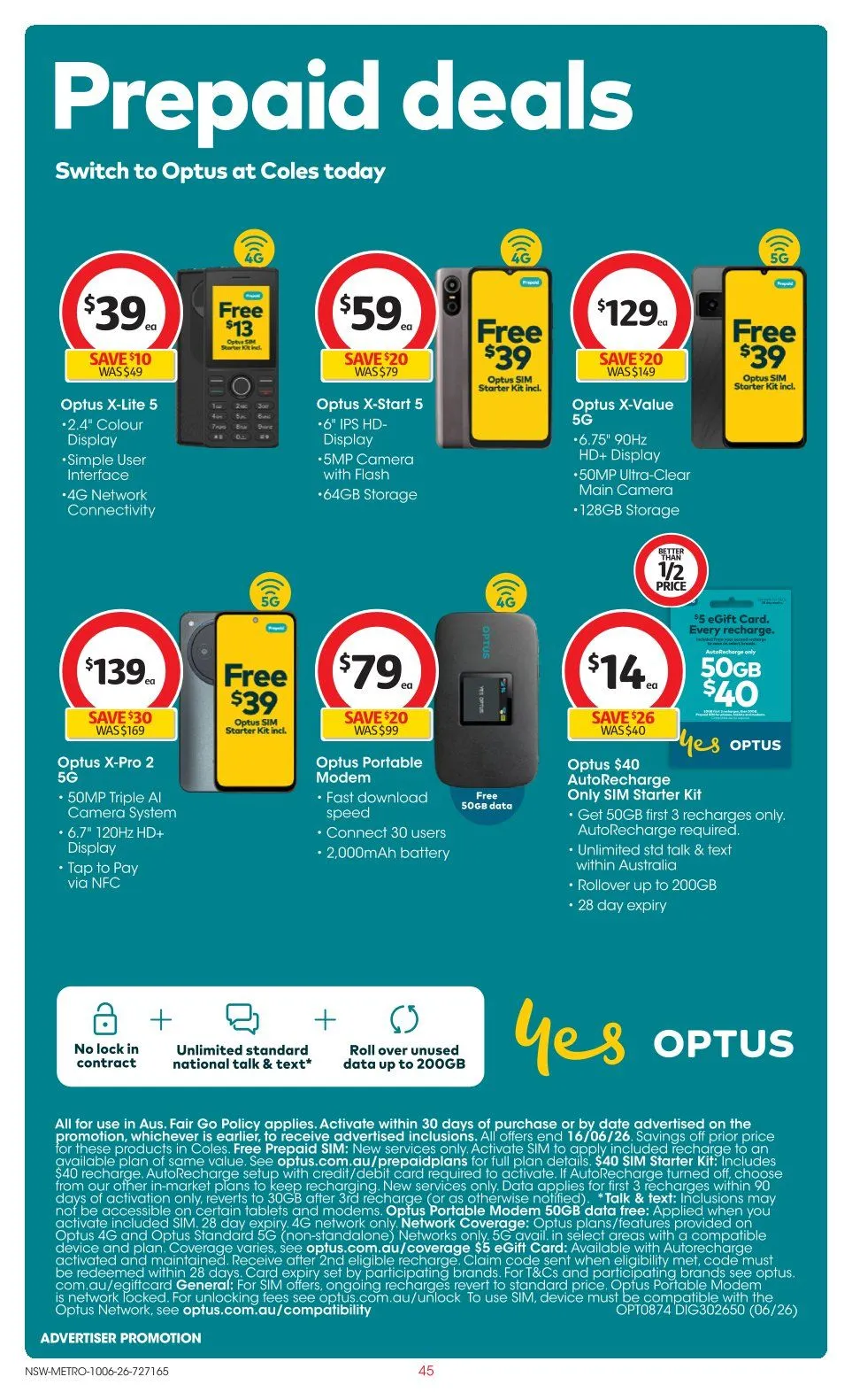 Coles Catalogues - Catalogue valid from 10 June to 16 June 2026 - page 45