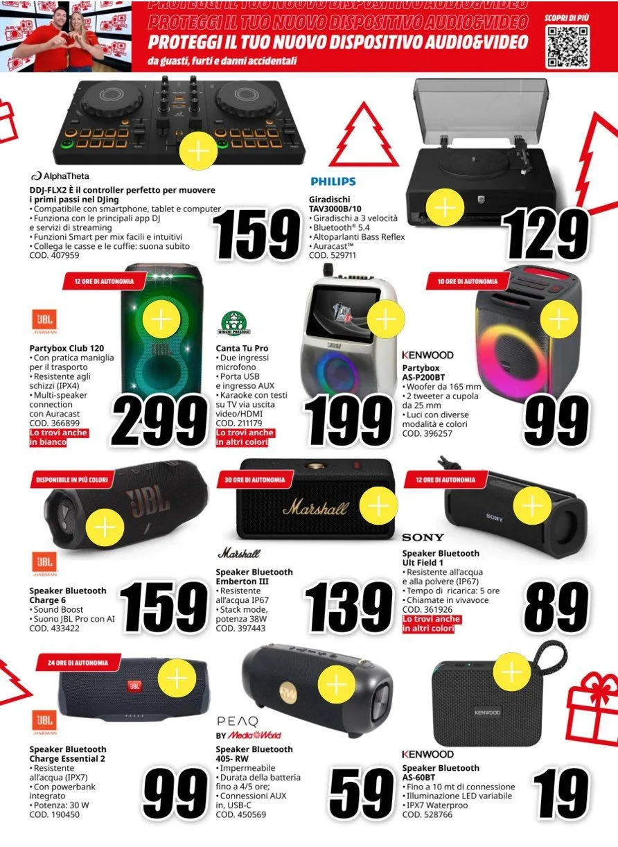 MEDIAWORLD Volantino da 3 dicembre a 24 dicembre di 2025 - Pagina del volantino 45