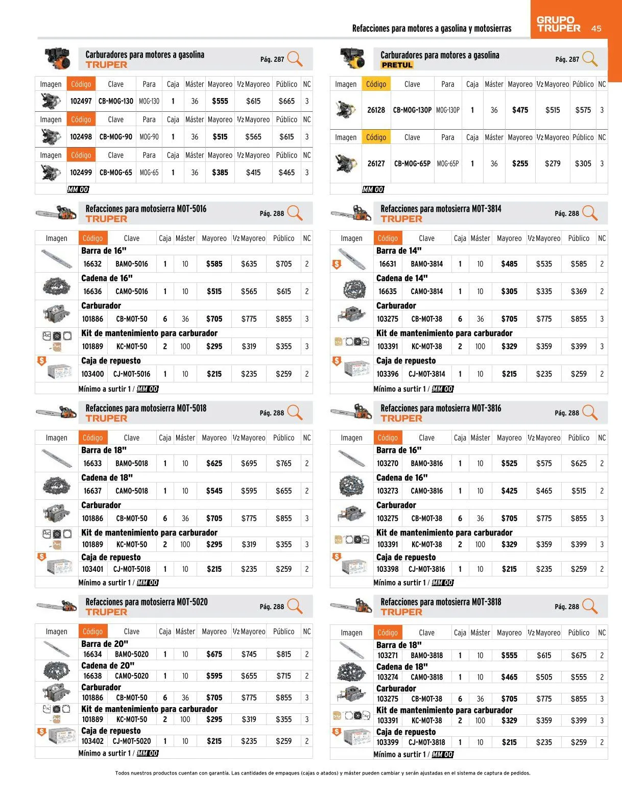 Catálogo de Truper catálogos y ofertas 20 de marzo al 30 de mayo 2026 - Pagina 45
