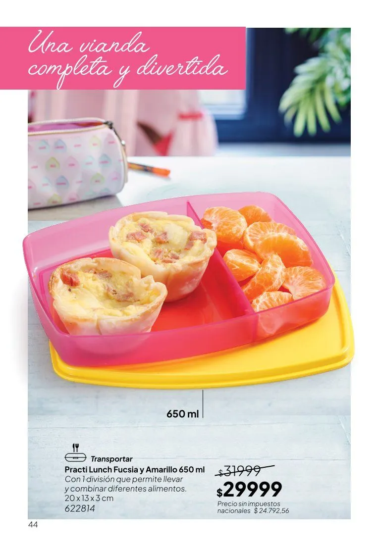 Ofertas de  Ofertas Tupperware  9 de junio al 30 de junio 2026 - Página 44 del catálogo