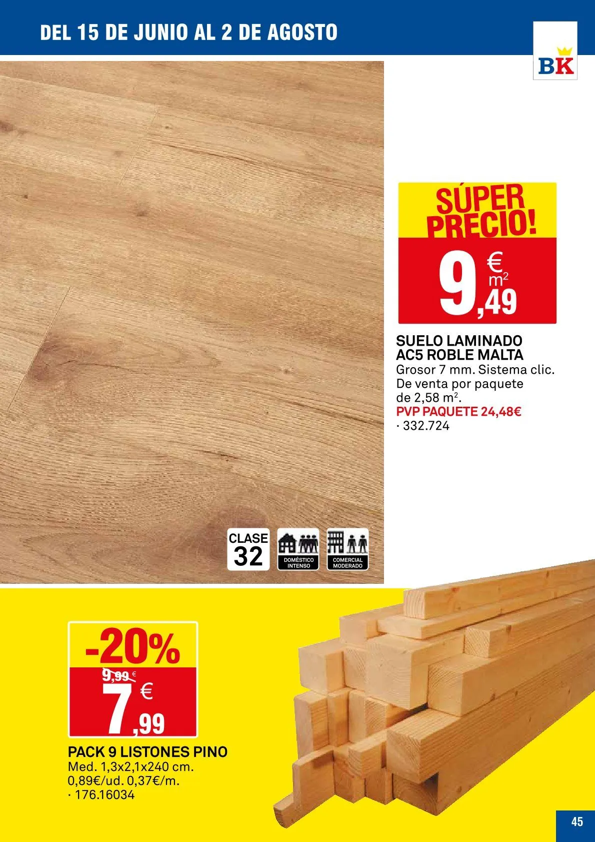 Catálogo de Bricoking Ofertas 15 de junio al 2 de agosto 2026 - Página 45