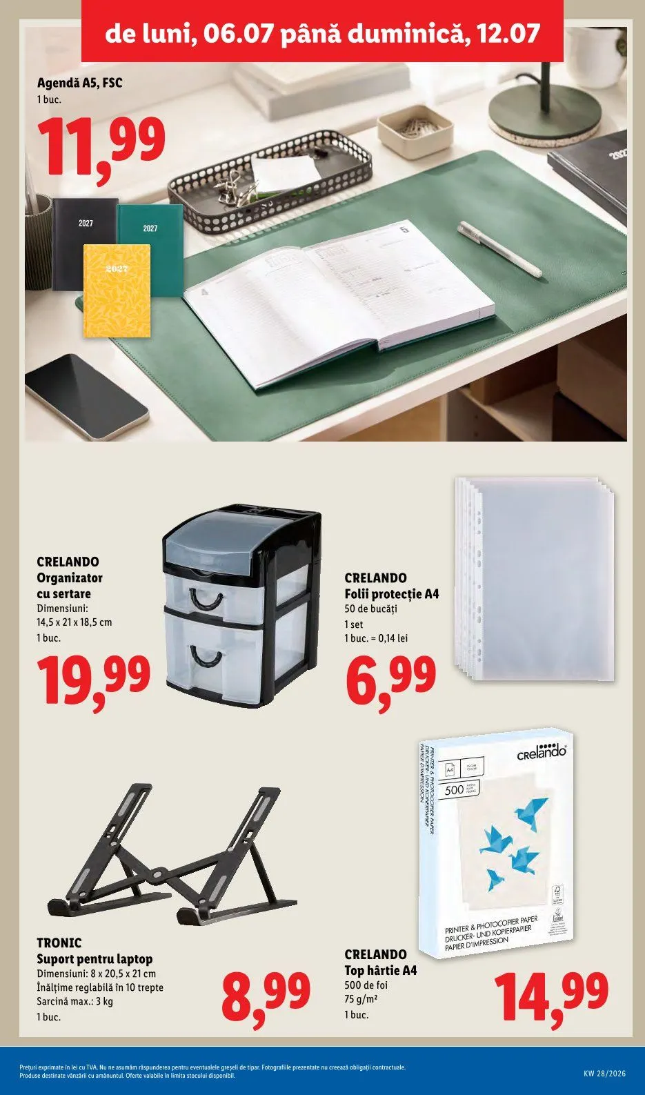 Catalog Oferte de neratat Lidl de la 6 iulie până la 12 iulie 2026 - Revista Pagina 45