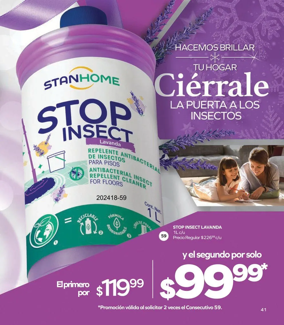 Catálogo de Stanhome Ofertas de Folletos 25 de noviembre al 12 de diciembre 2024 - Pagina 45