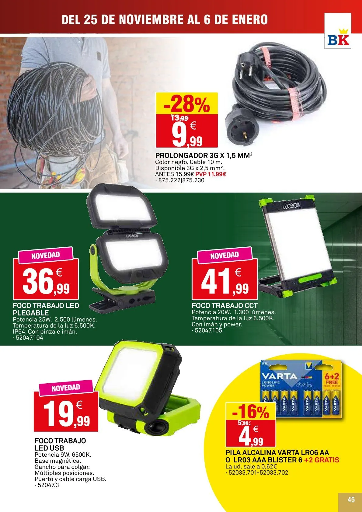 Catálogo de Bricoking Sales 25 de noviembre al 6 de enero 2026 - Página 45