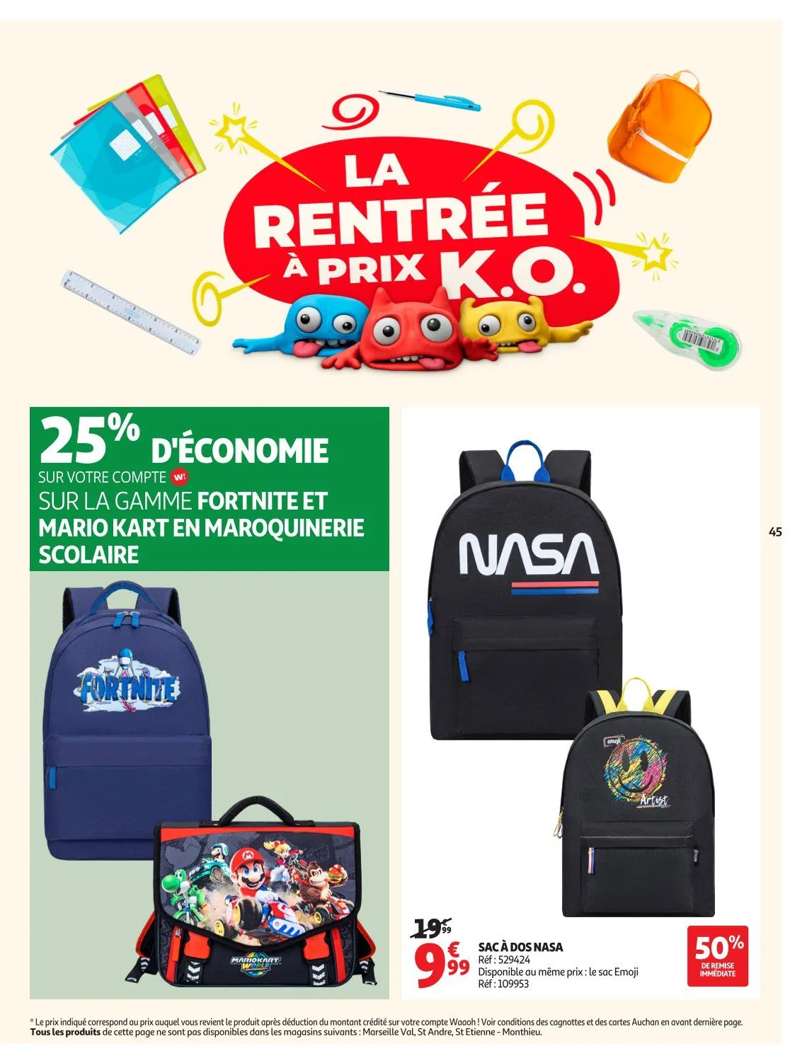 Catalogues Auchan du 28 juillet au 8 août 2026 - Catalogue page 45