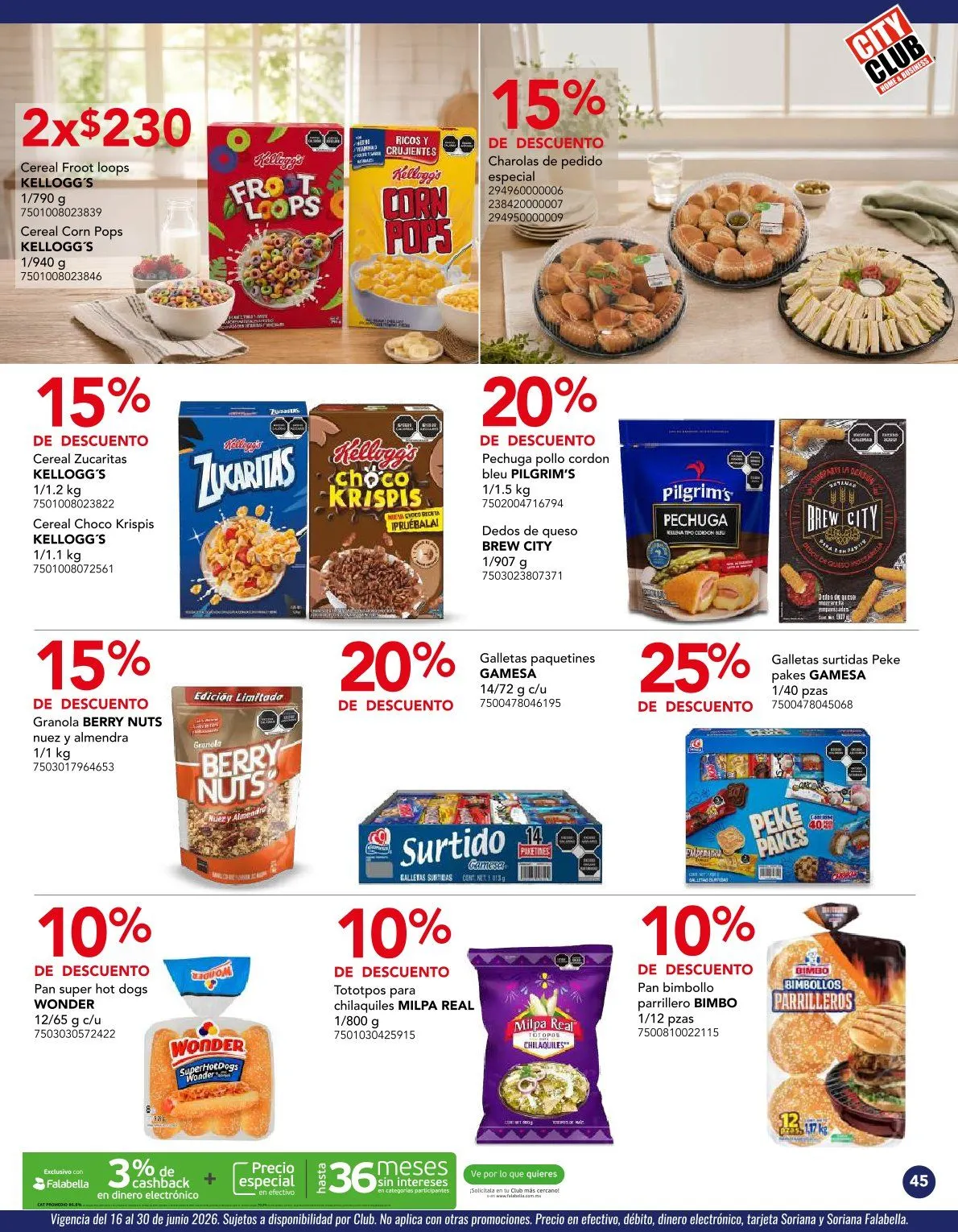 Catálogo de City Club Ofertas 1 de junio al 30 de junio 2026 - Pagina 45