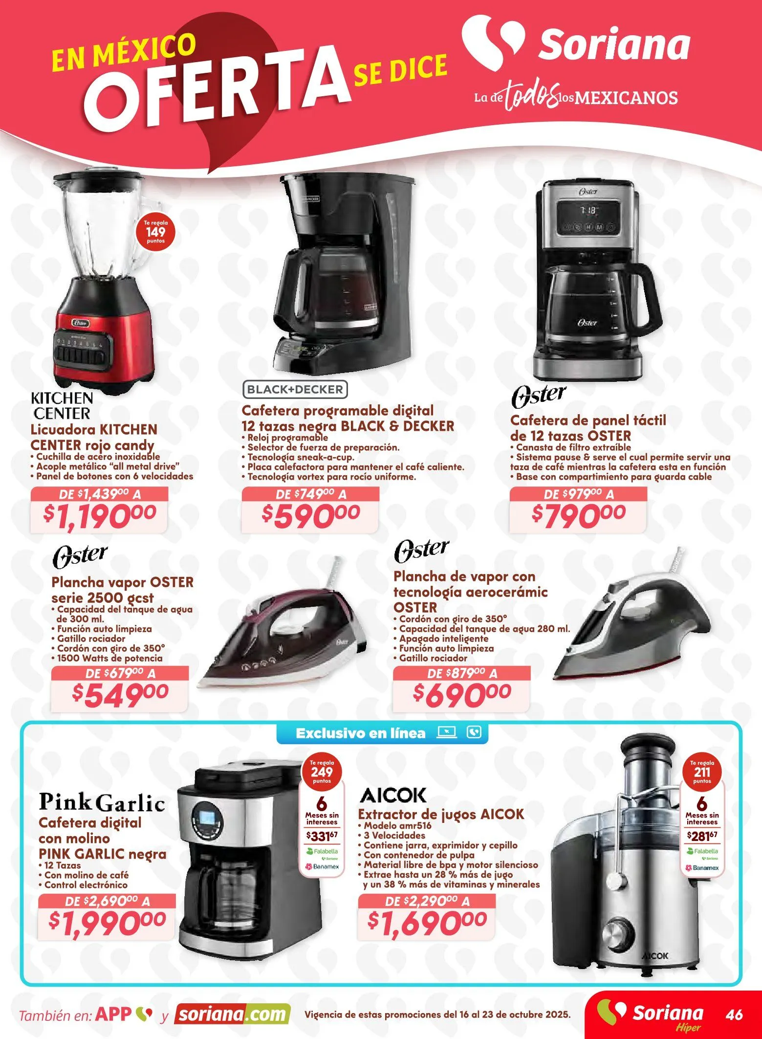 Catálogo de Soriana Ofertas 16 de octubre al 29 de octubre 2025 - Pagina 45