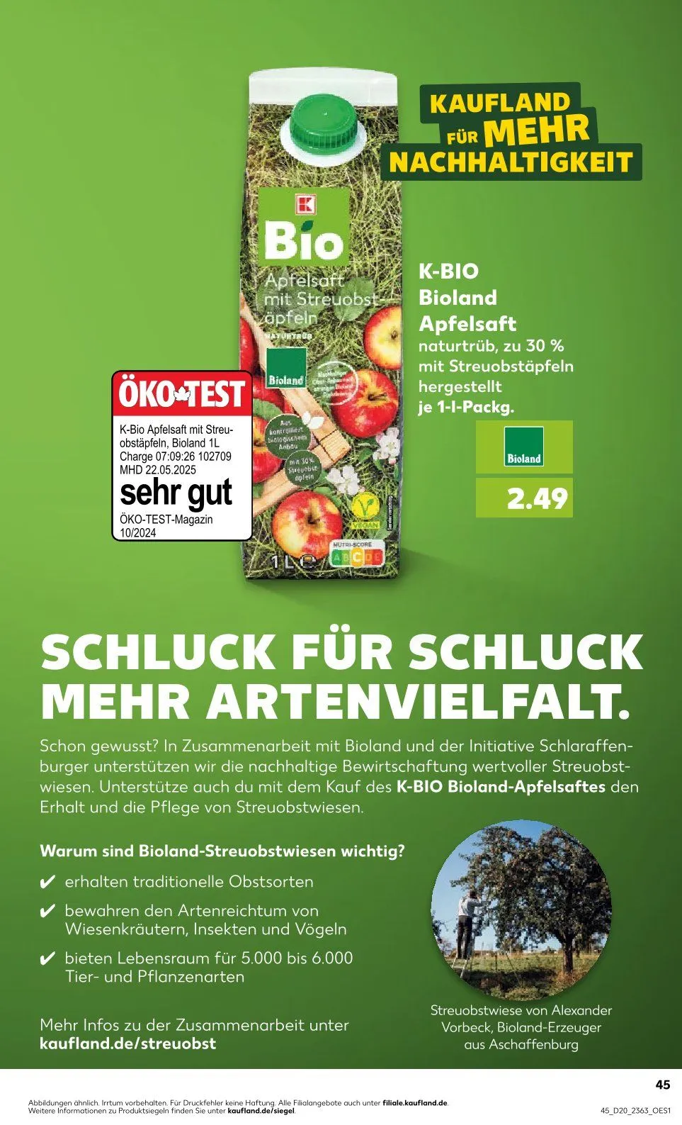 Kaufland Prospekt von 15. Mai bis 21. Mai 2025 - Prospekt seite 45