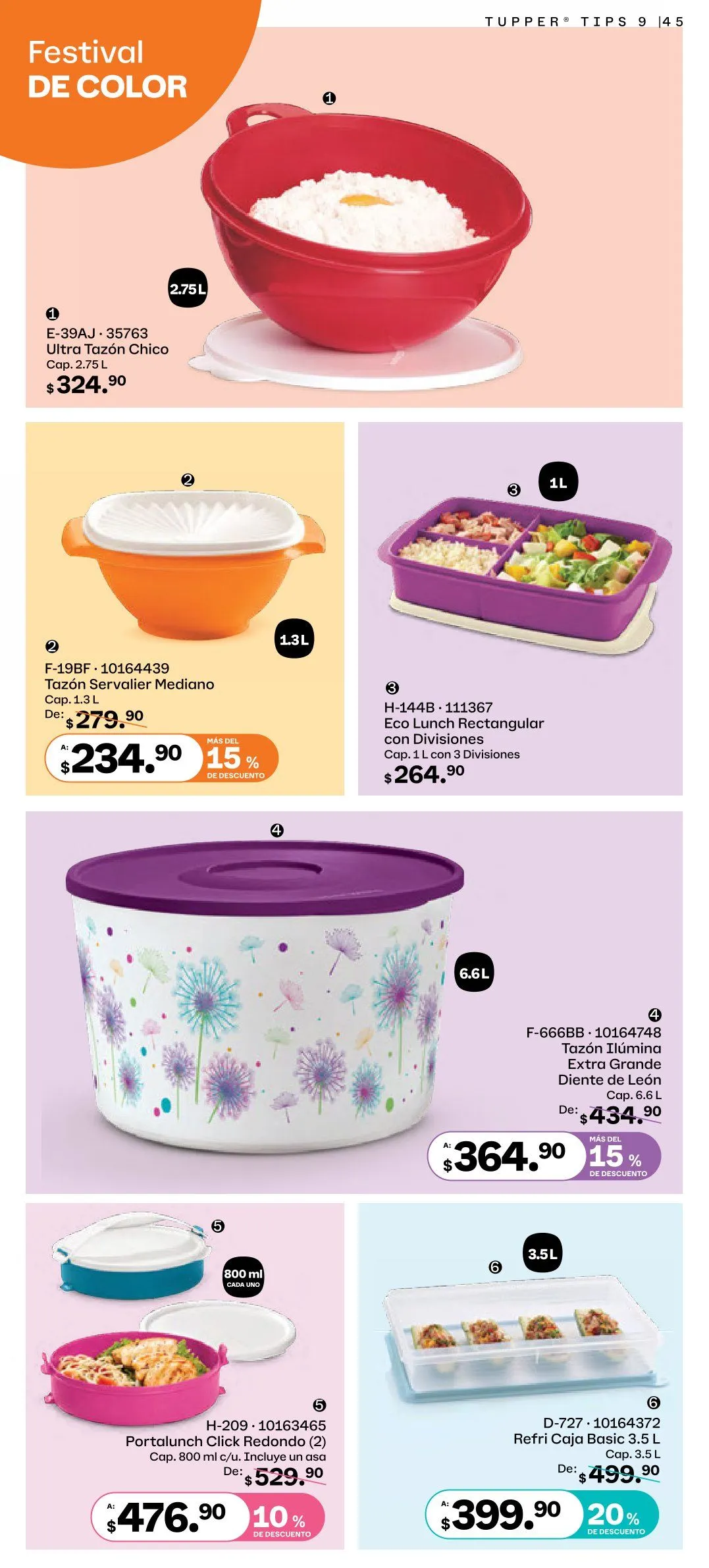 Catálogo de Tupperware logo de catálogo  11 de agosto al 7 de septiembre 2025 - Pagina 55