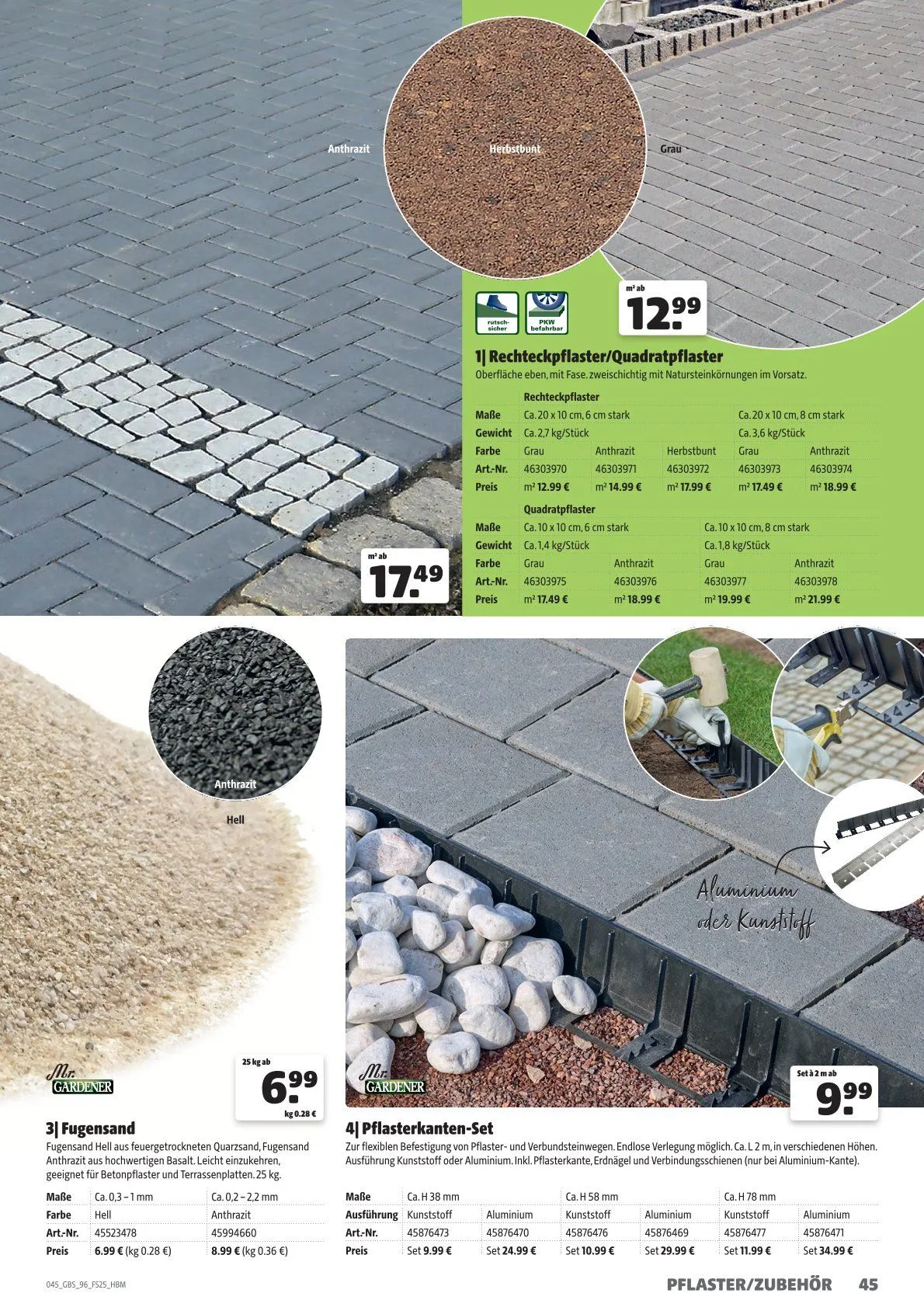 Hagebau Prospekt von 21. Mai bis 31. Dezember 2025 - Prospekt seite 45