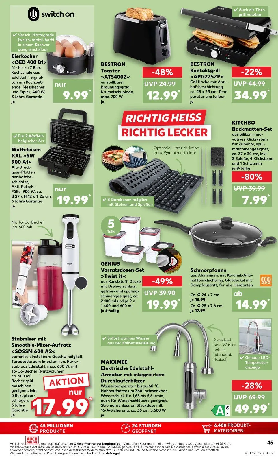 Kaufland Prospekt von 8. Mai bis 14. Mai 2025 - Prospekt seite 45