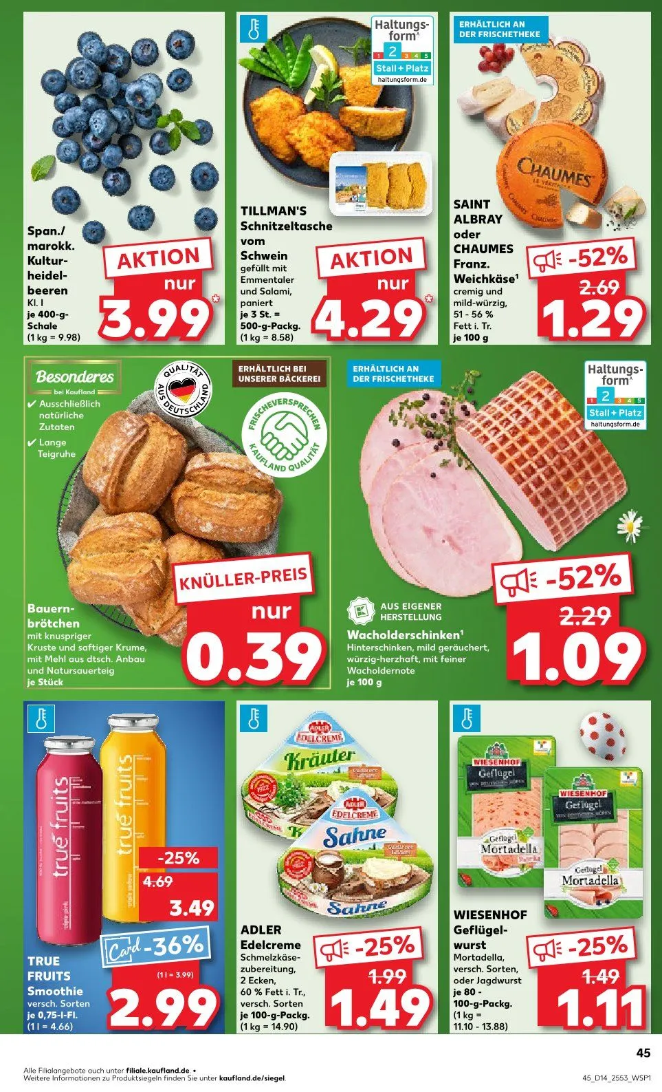 Kaufland Prospekt von 3. April bis 9. April 2025 - Prospekt seite 45