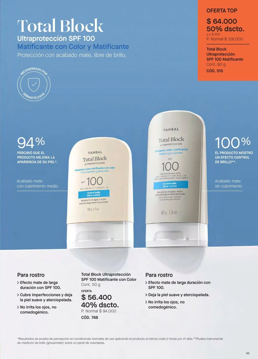 Catalogo de Yanbal Ofertas 23 de mayo al 19 de junio 2026 - Pag 45