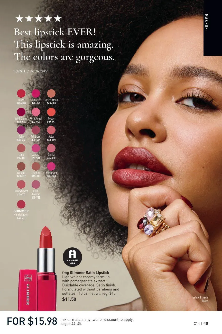 Weekly ad Avon Sales from July 1 to July 15 2026 - Page 45
